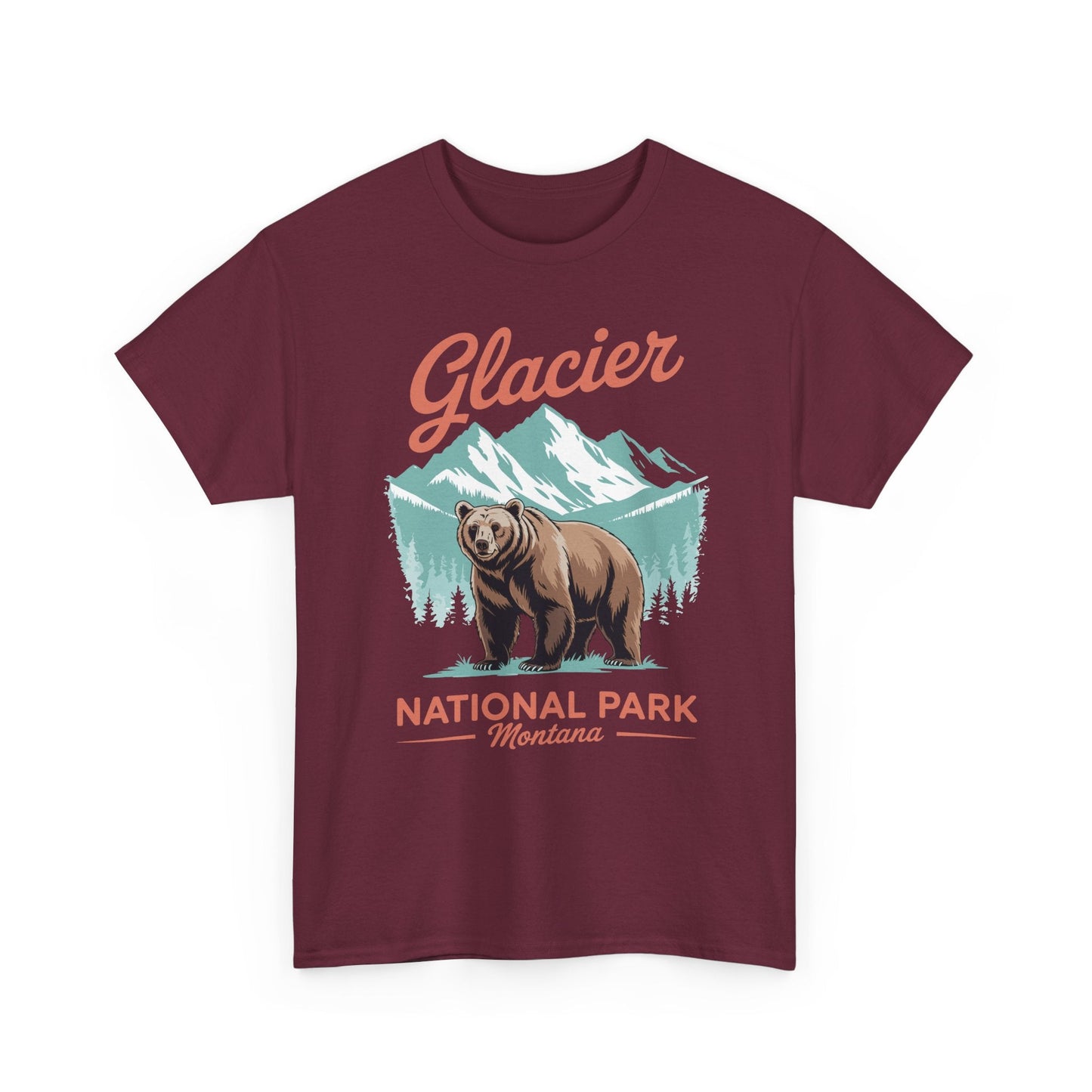 Glacier National Park retro T-Shirt