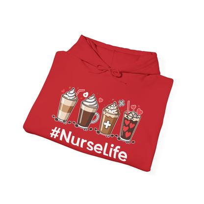 Nurse Life Funny Coffee Nurses Fuel Registered Nurse Medical Hoodie