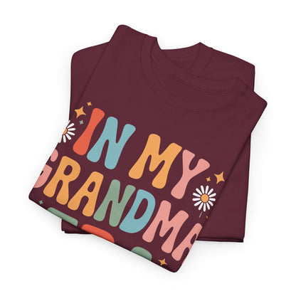 In My Grandma Era Funny Sarcastic Groovy Retro Mothers Day T-Shirt