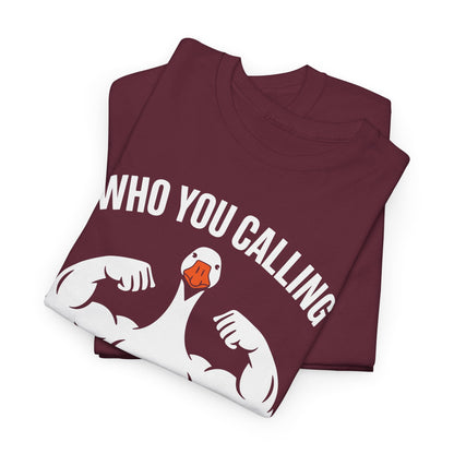 Who You Calling Silly Goose Funny Gym Meme T-Shirt