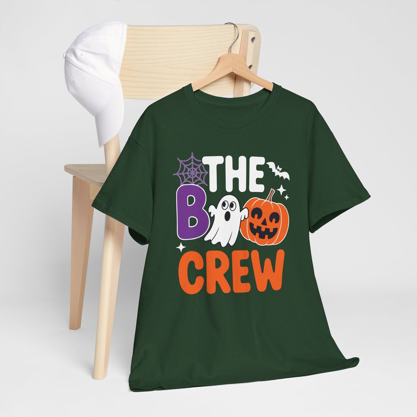 Halloween The Boo Crew Cute Ghost Spooky Family Matching T-Shirt