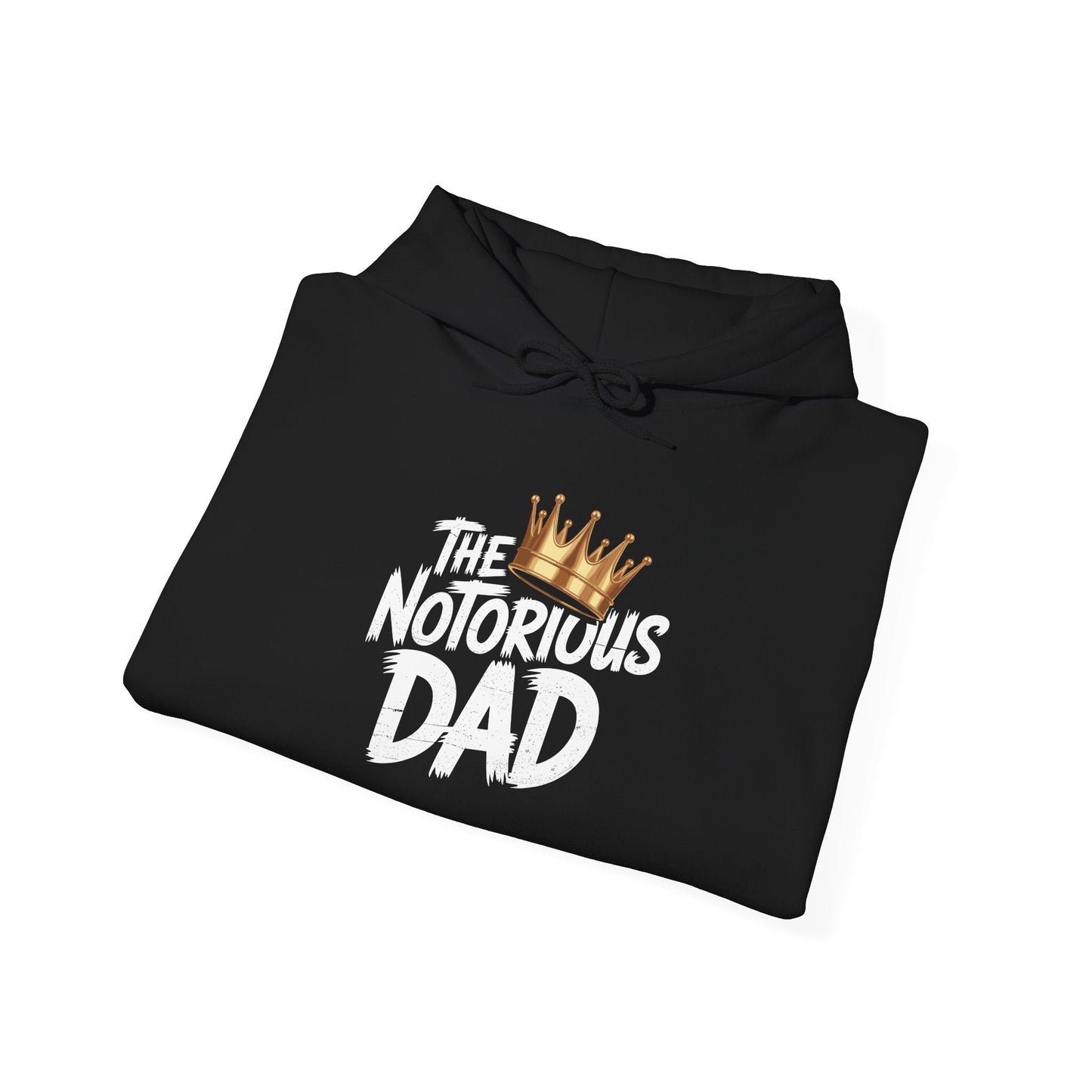 Old School Funny Hip Hop Fathers Day Notorious Dad Hoodie