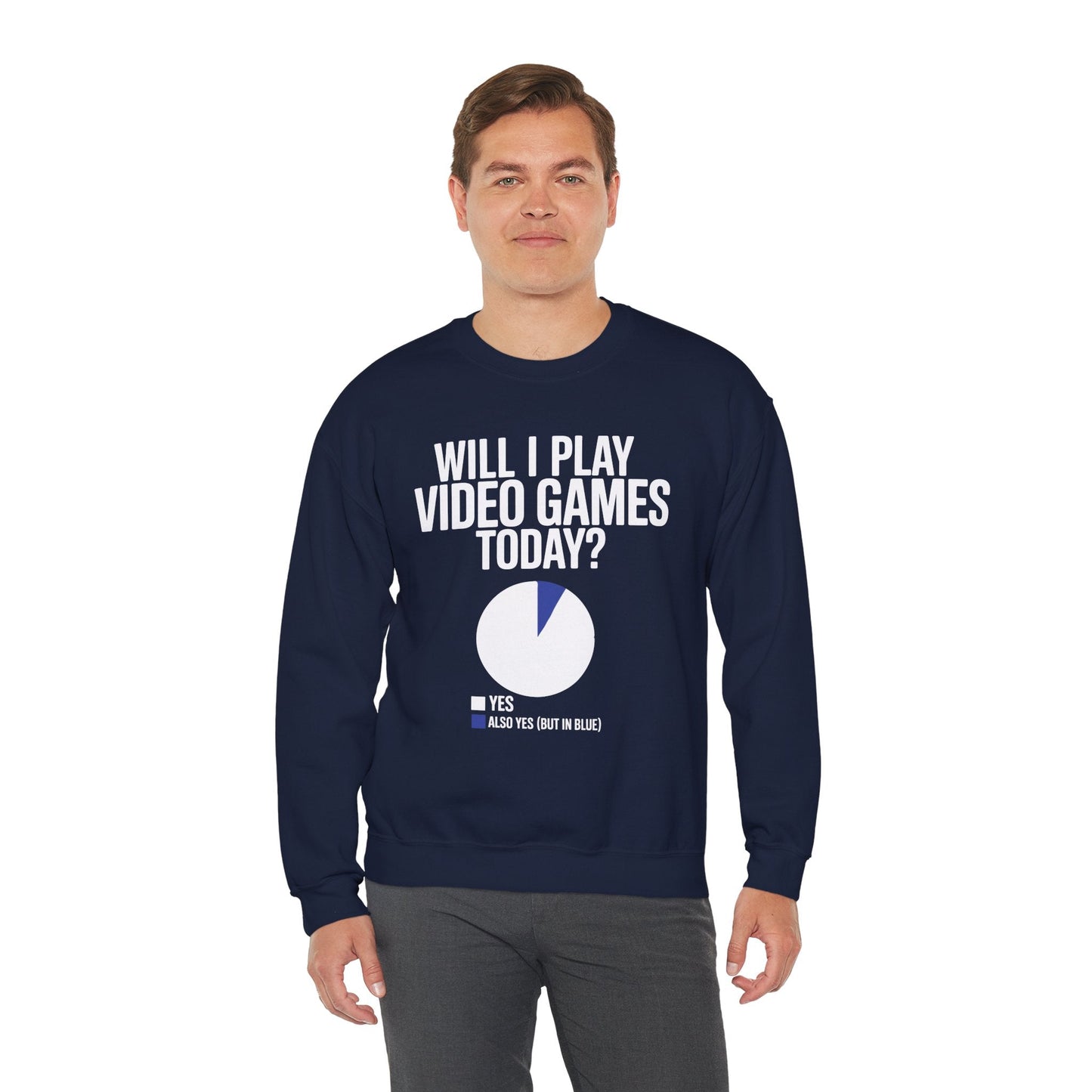 Funny Will I play Video Games today Gamer Gaming Sweatshirt