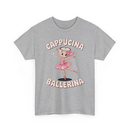 Funny Ballerina Cappuccina Coffee Dance Lovers Italian Meme T-Shirt