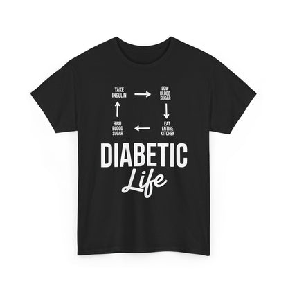 Funny Diabetic Type 1 Diabetes T1D Diabetes Awareness T-Shirt