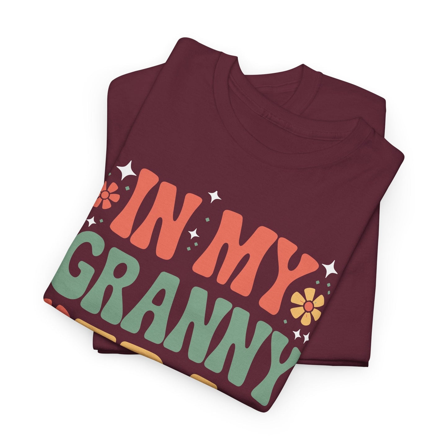 In My Granny Era Funny Sarcastic Groovy Retro Mothers Day T-Shirt