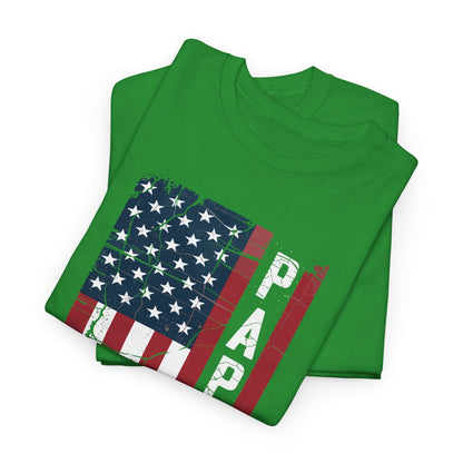 Papaw Grandpa US American Flag Shirt Grandfather Day T-Shirt