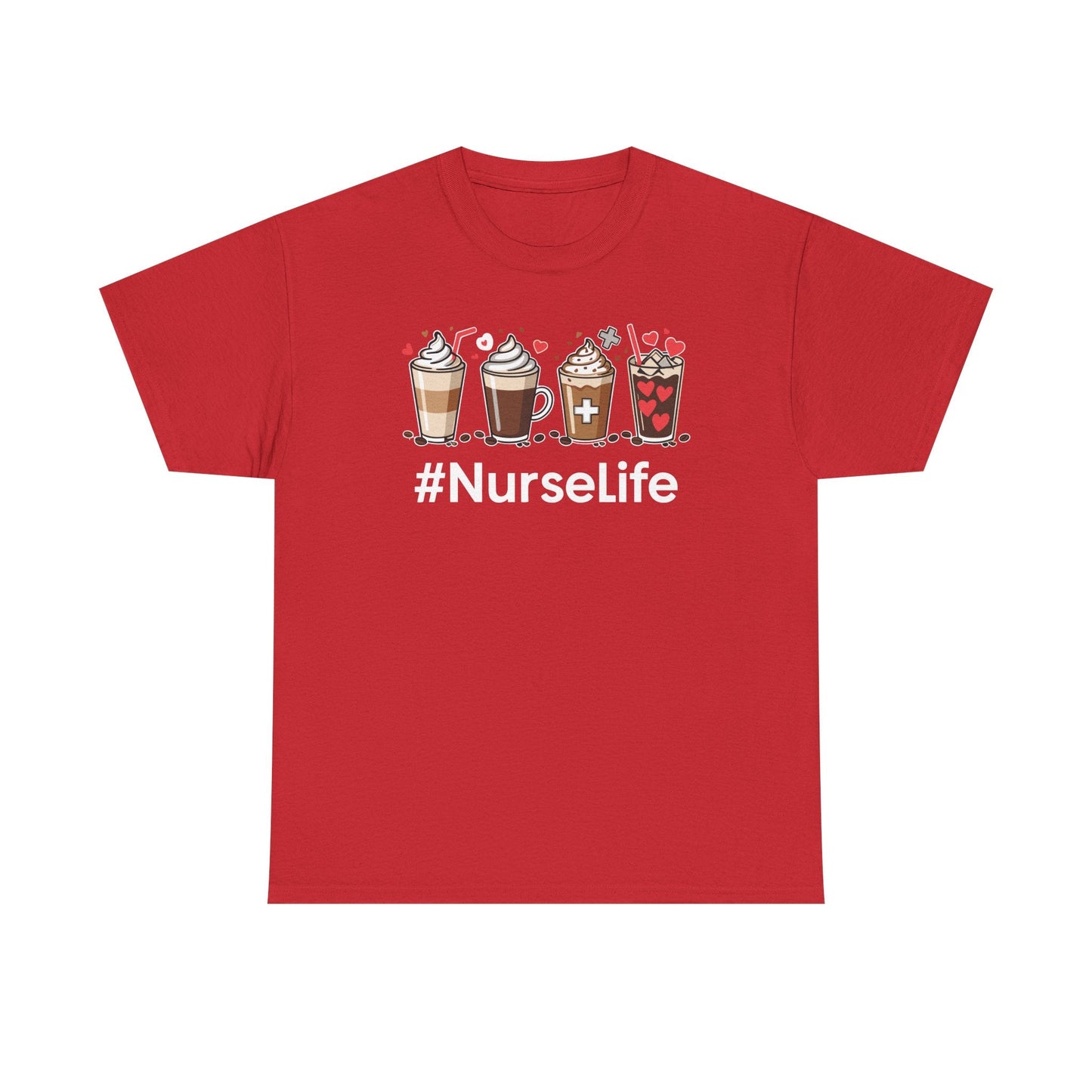 Nurse Life Funny Coffee Nurses Fuel Registered Nurse Medical T-Shirt