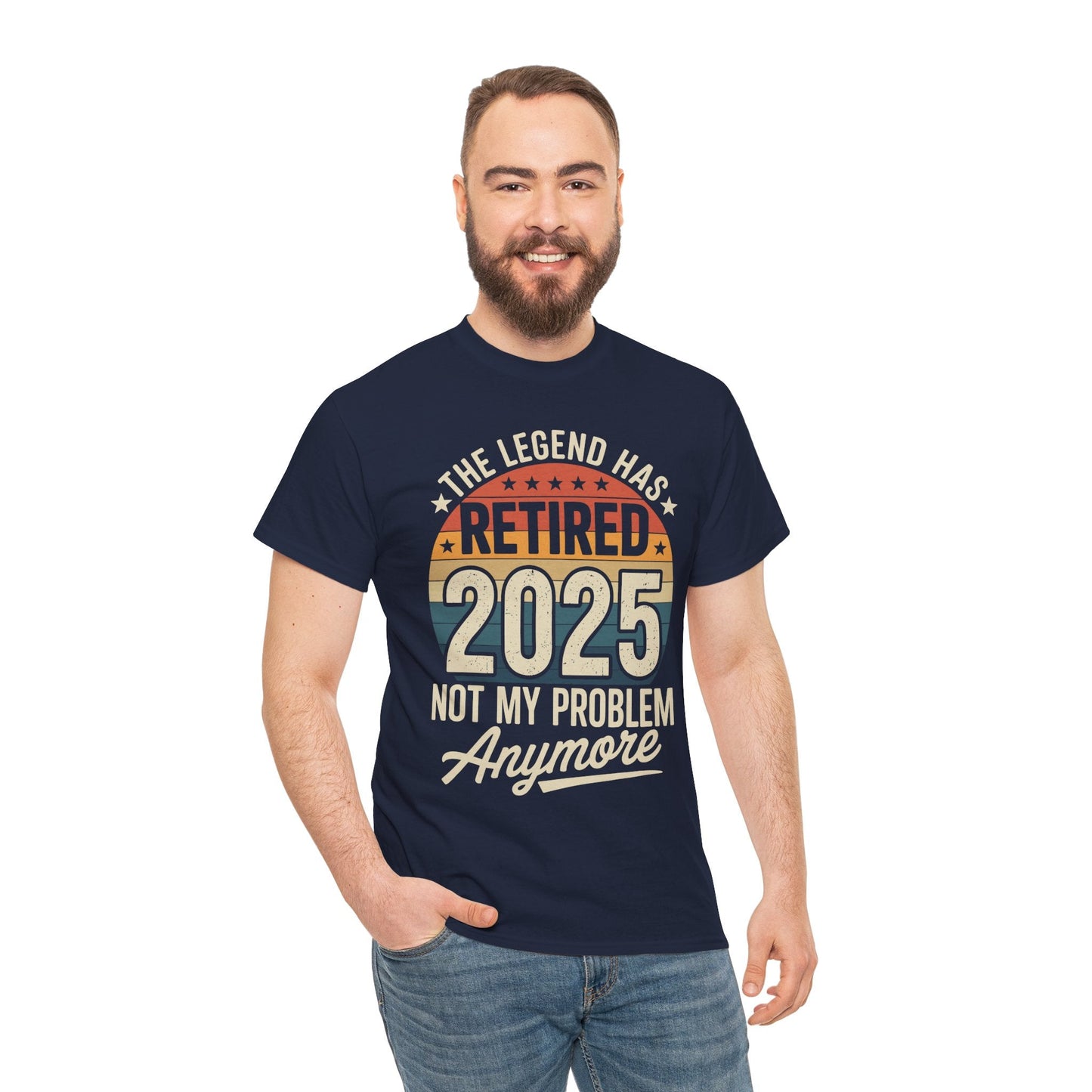 Retired 2025 Not My Problem Anymore T-Shirt