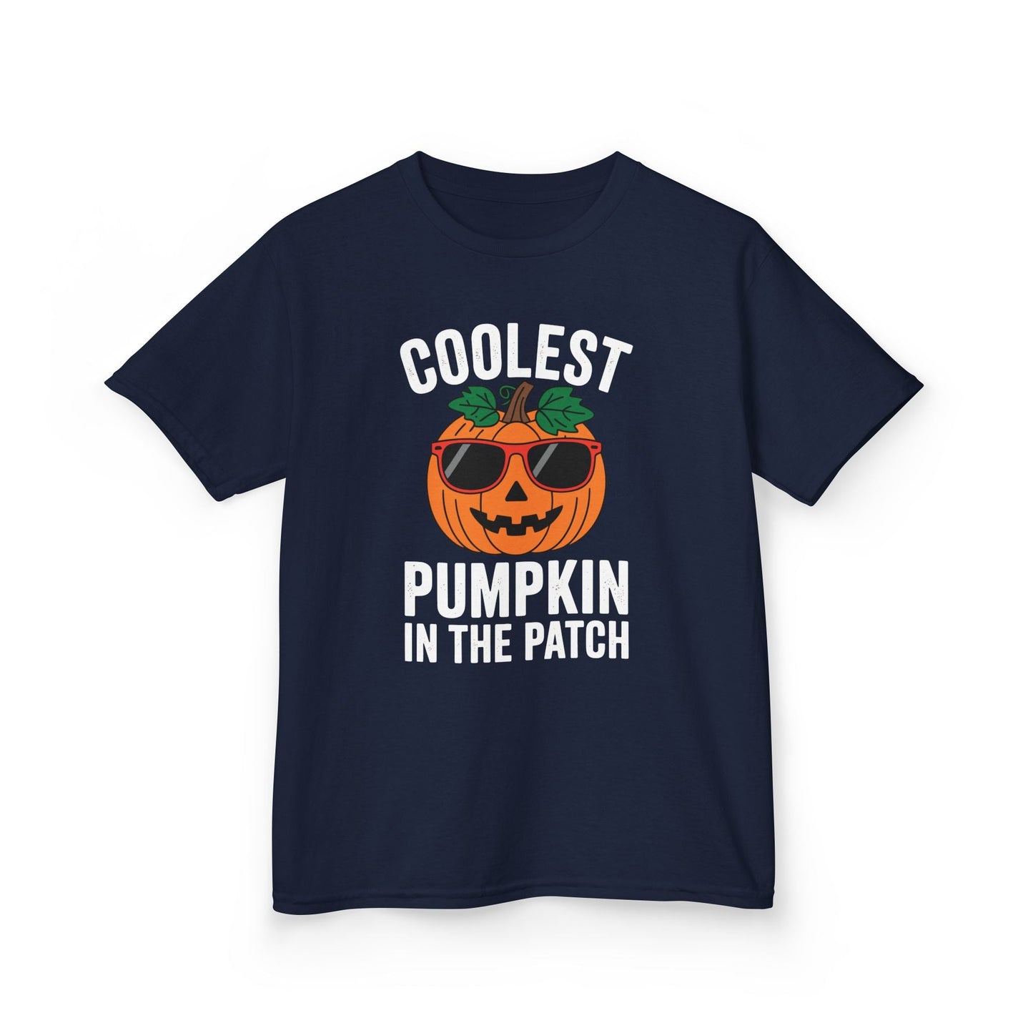 Kids Coolest Pumpkin In The Patch Halloween For Boys Girls T-Shirt