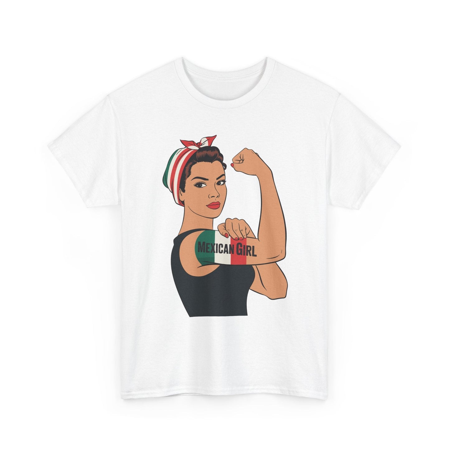 Mexican Girl Mujer Rosie Riveter Cinco De Mayo Fiesta T-Shirt Women