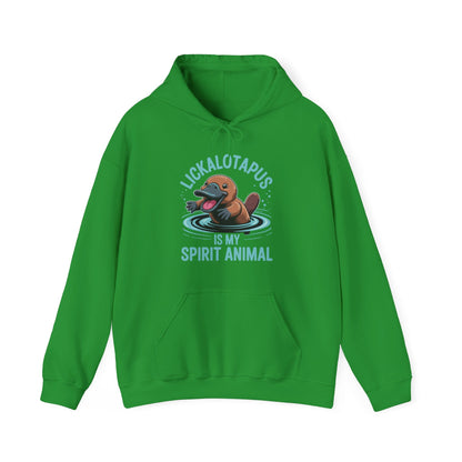 Vintage Funny Lickalottapus Is My Spirit Animal Lovers Meme Hoodie