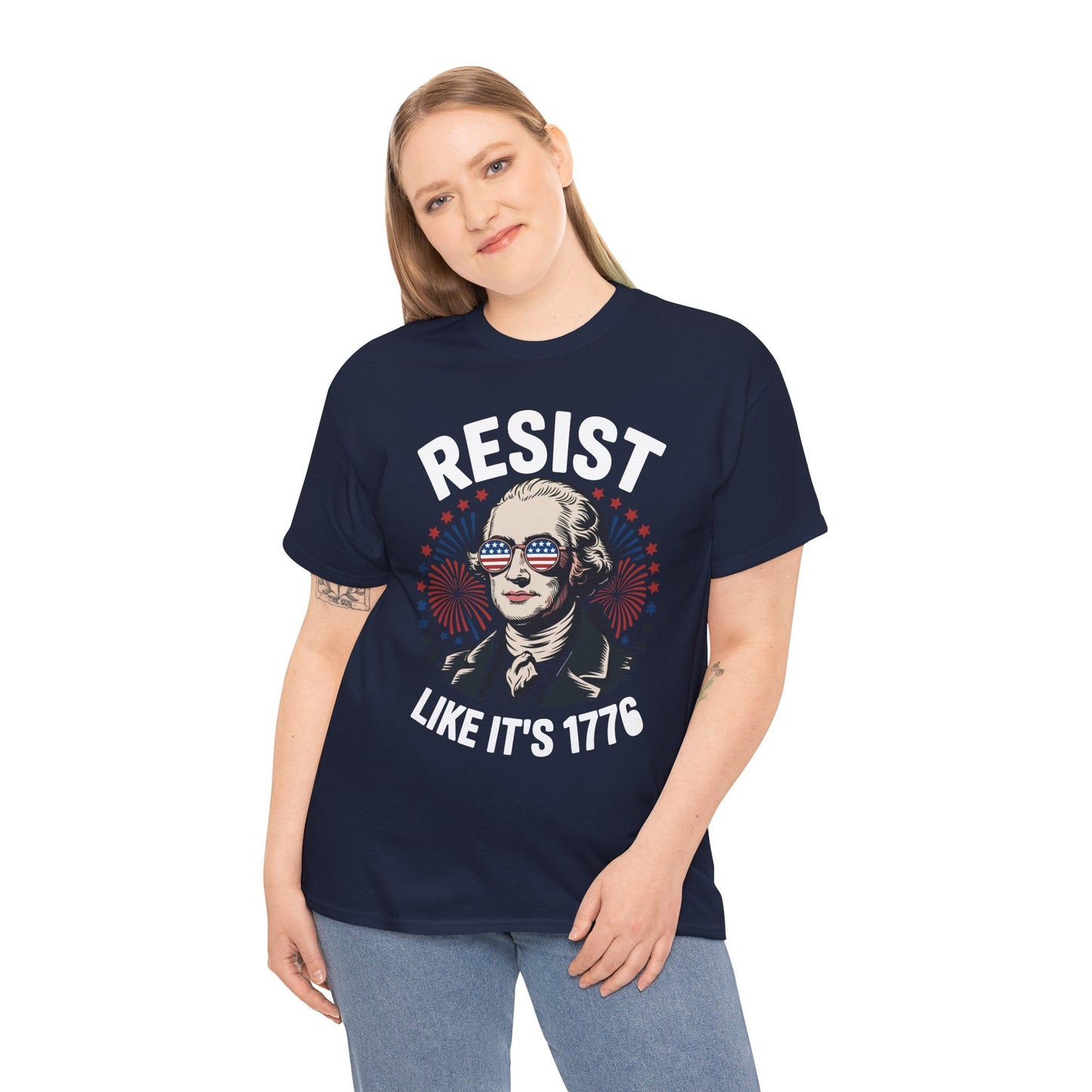 Resist Like It's 1776 Rejecting Kings 4th of July Anti-Trump T-Shirt