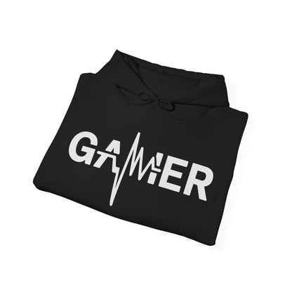 Gamer Heartbeat Video Games Graphic Hoodie