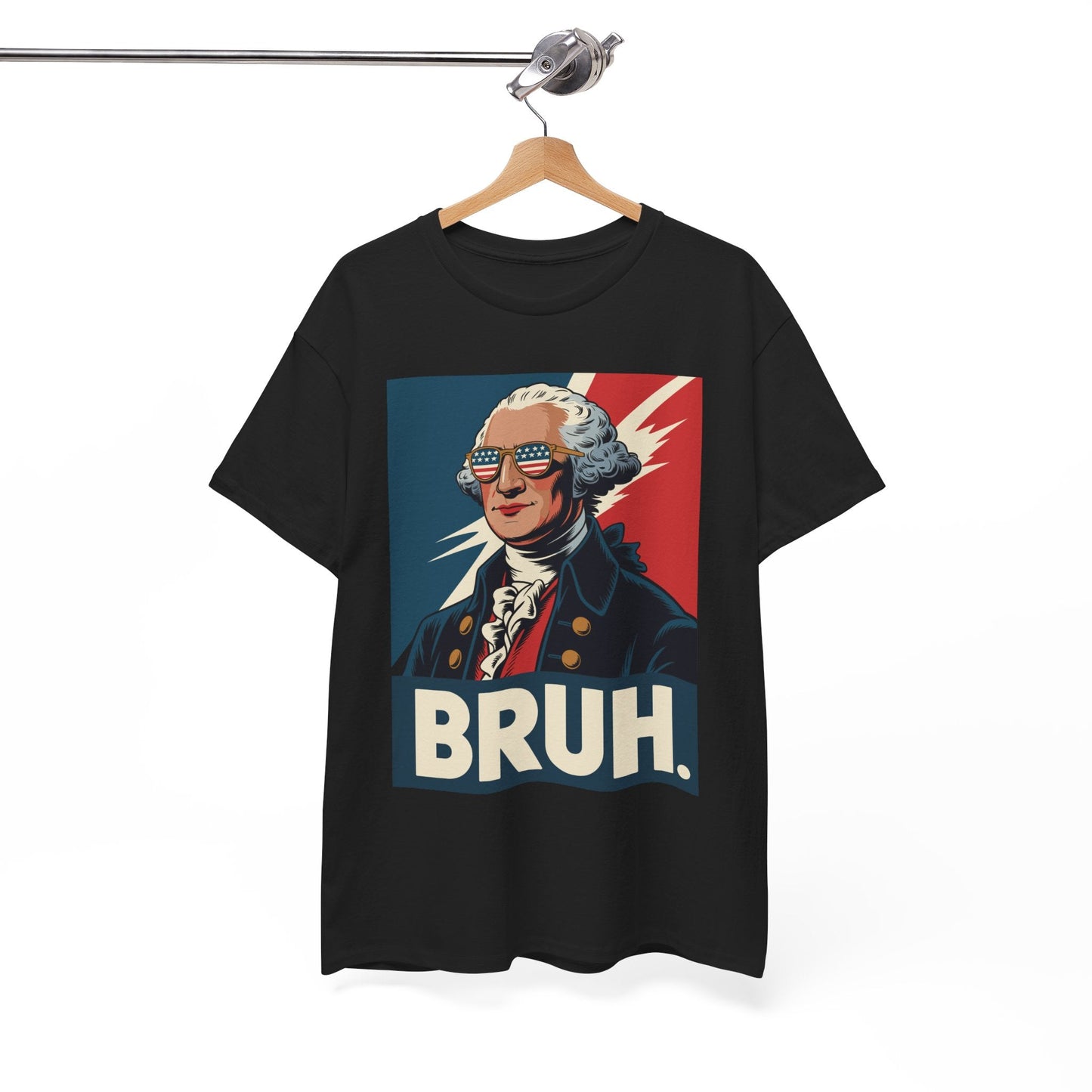 4th Of July 2025 George Washington Bruh. Meme Patriotic T-Shirt