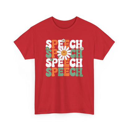 Speech Therapy Retro Speech Language Pathologist Therapist T-Shirt