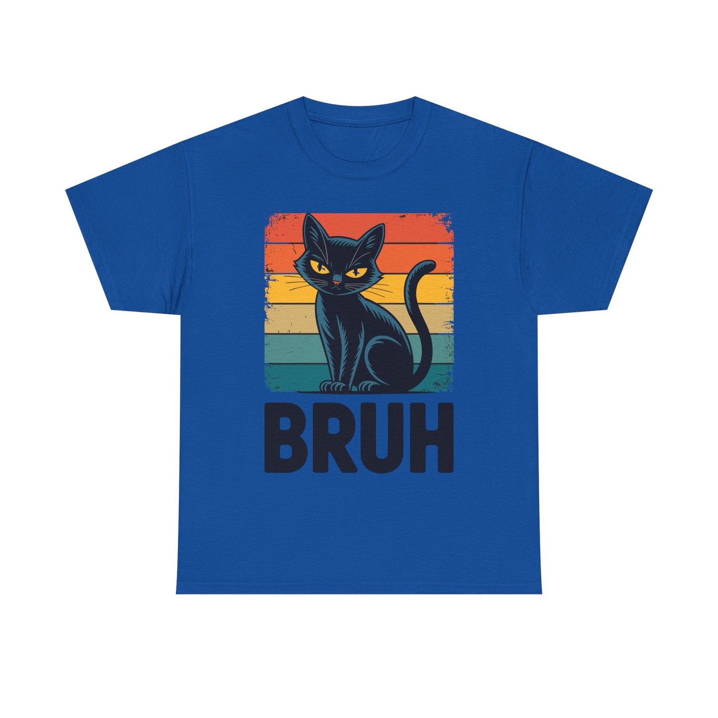Funny Cat Bruh For Teens Boys Girls Men Women Meme Graphic T-Shirt