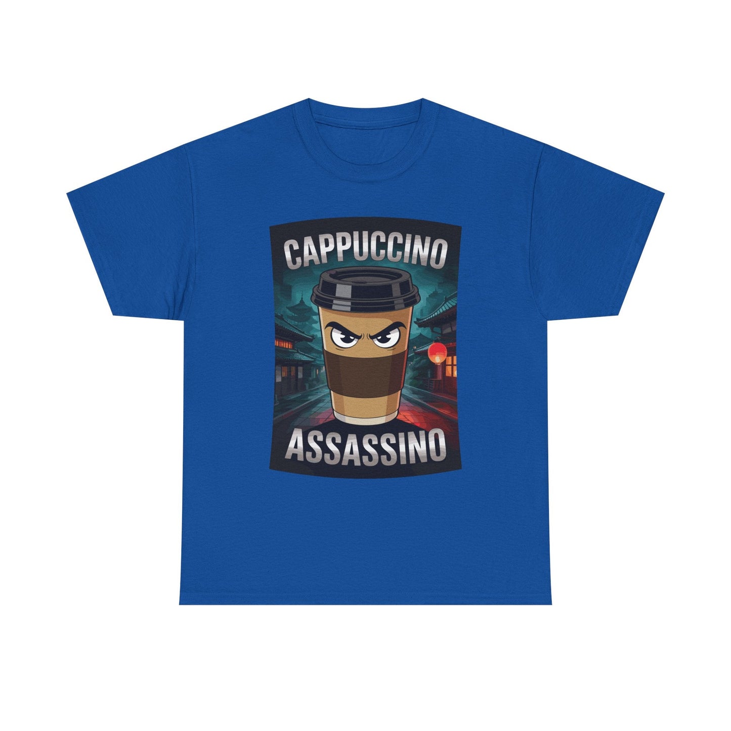 Cappuccino Assassino Coffee Lovers Italian Brainrot Meme T-Shirt