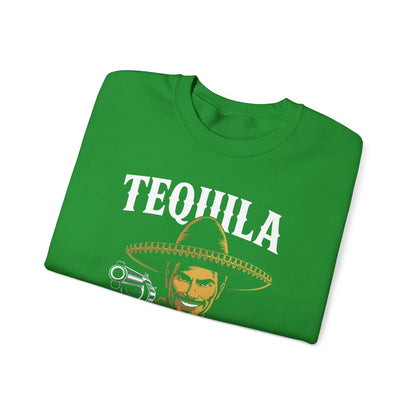 Tequila May Not Be The Answer But It's Worth A Shot Sweatshirt