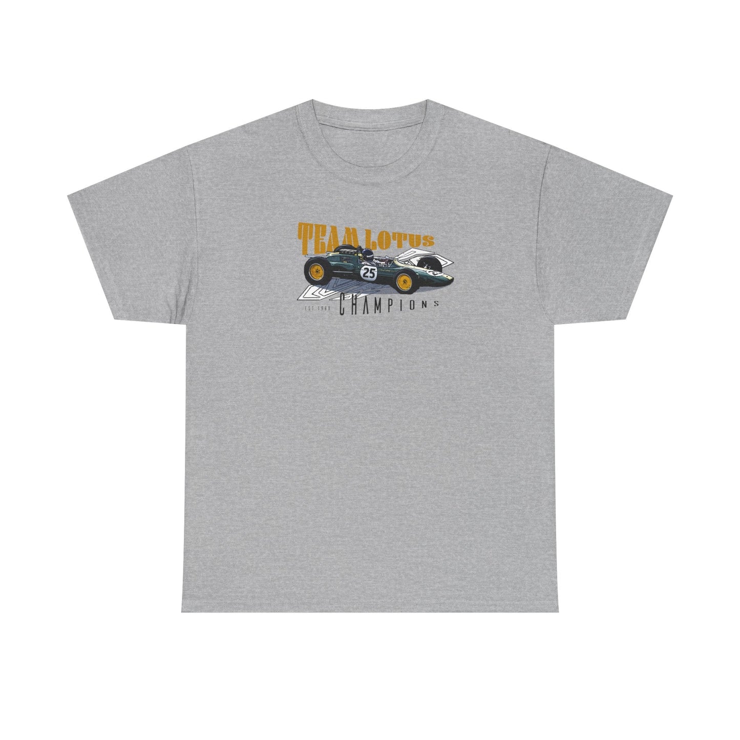 Team Lotus Champion Car T-Shirt Celebrate Racing Legacy and Speed