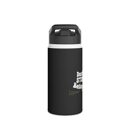 Don't Stop Believing Design Water Bottle For Men Women