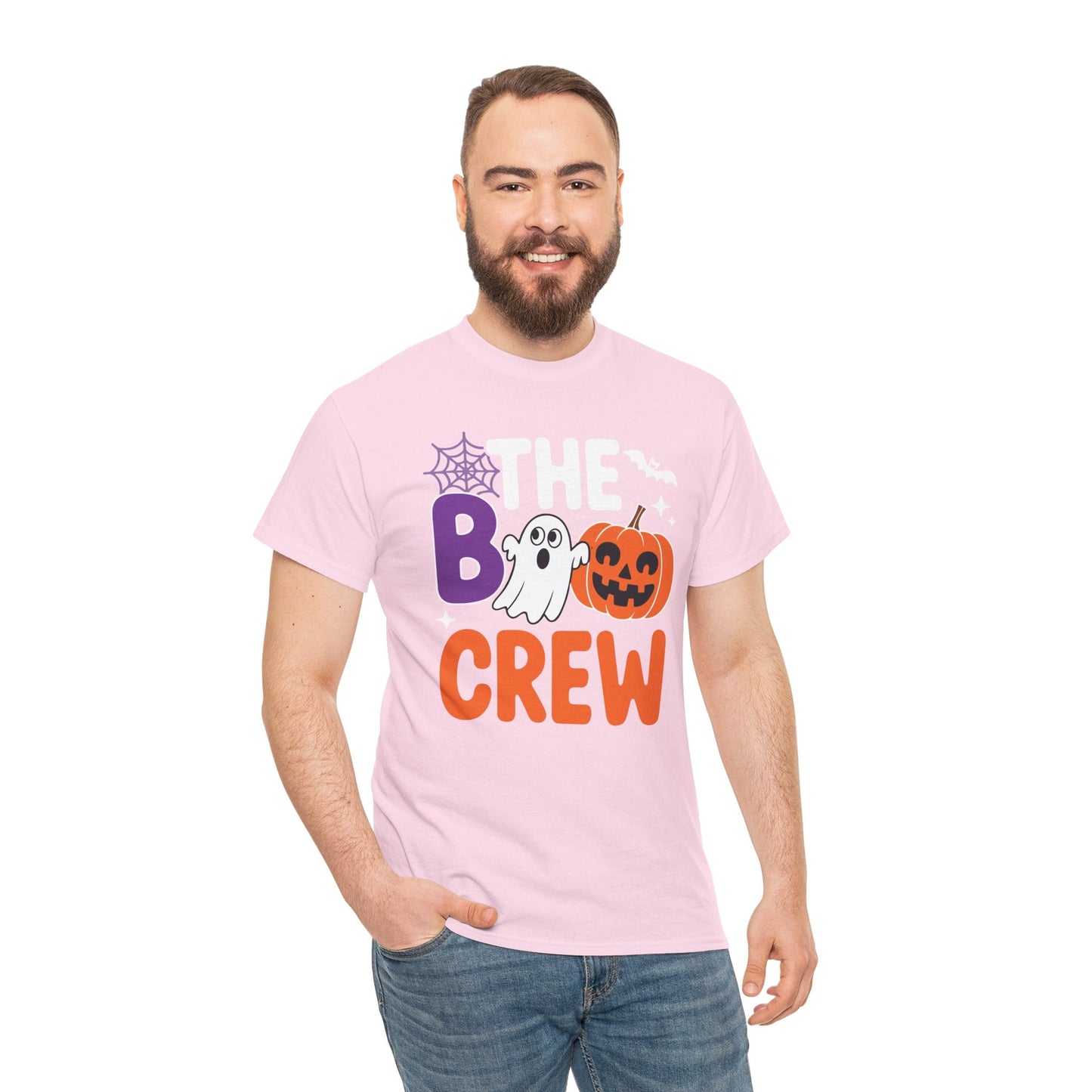 Halloween The Boo Crew Cute Ghost Spooky Family Matching T-Shirt