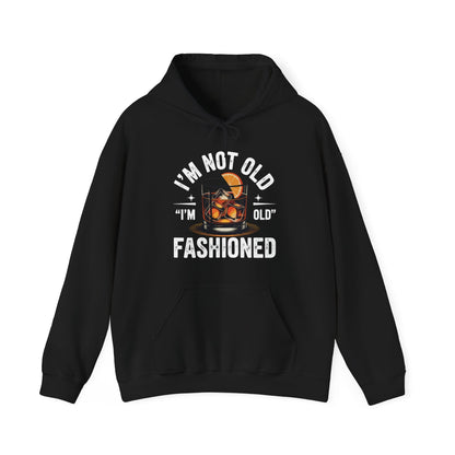 I'm Not Old I'm Old Fashioned Classic Whiskey Lover Vintage Hoodie