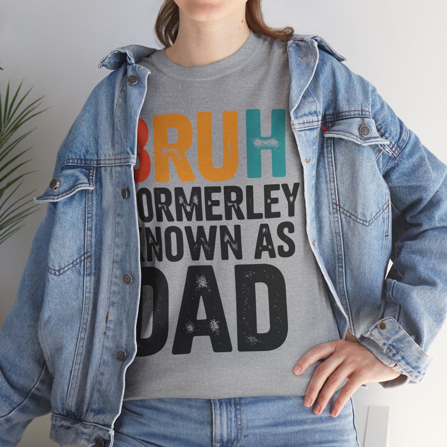 Bruh Formerly Known As Dad Funny Bruh Dad Fathers day T-Shirt