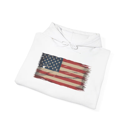 American Flag USA United States of America US 4th of July Hoodie