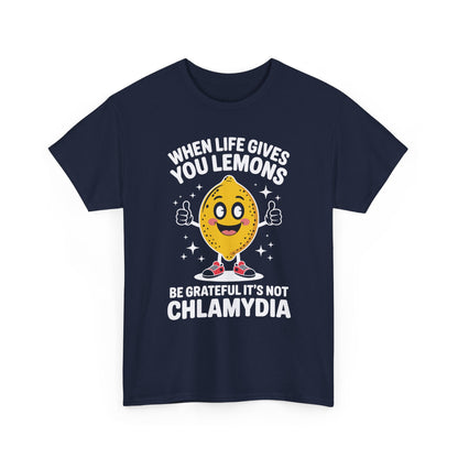 Lemons and Chlamydia Absurd Offensive Meme Sarcastic Edgy T-Shirt