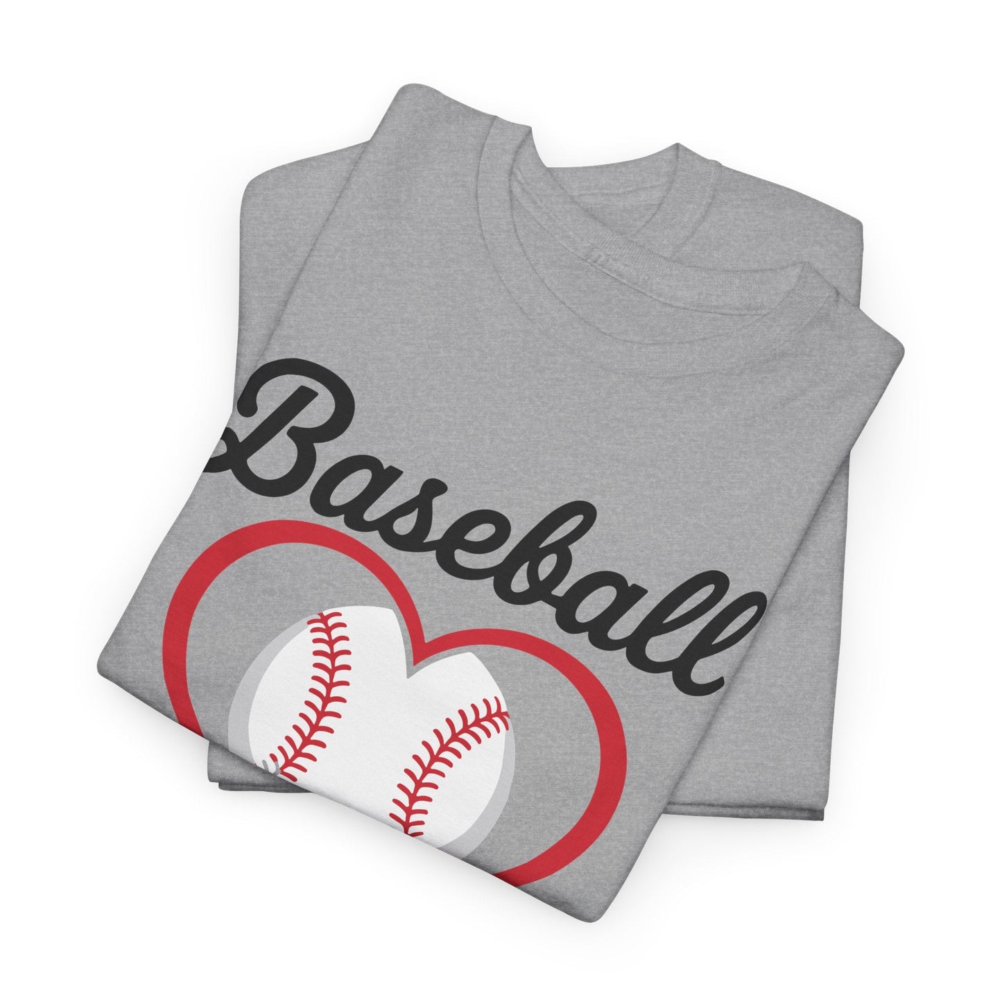 Baseball Grandma Shirt Women Baseball Heart Mothers Day T-Shirt