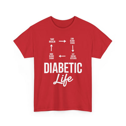 Funny Diabetic Type 1 Diabetes T1D Diabetes Awareness T-Shirt