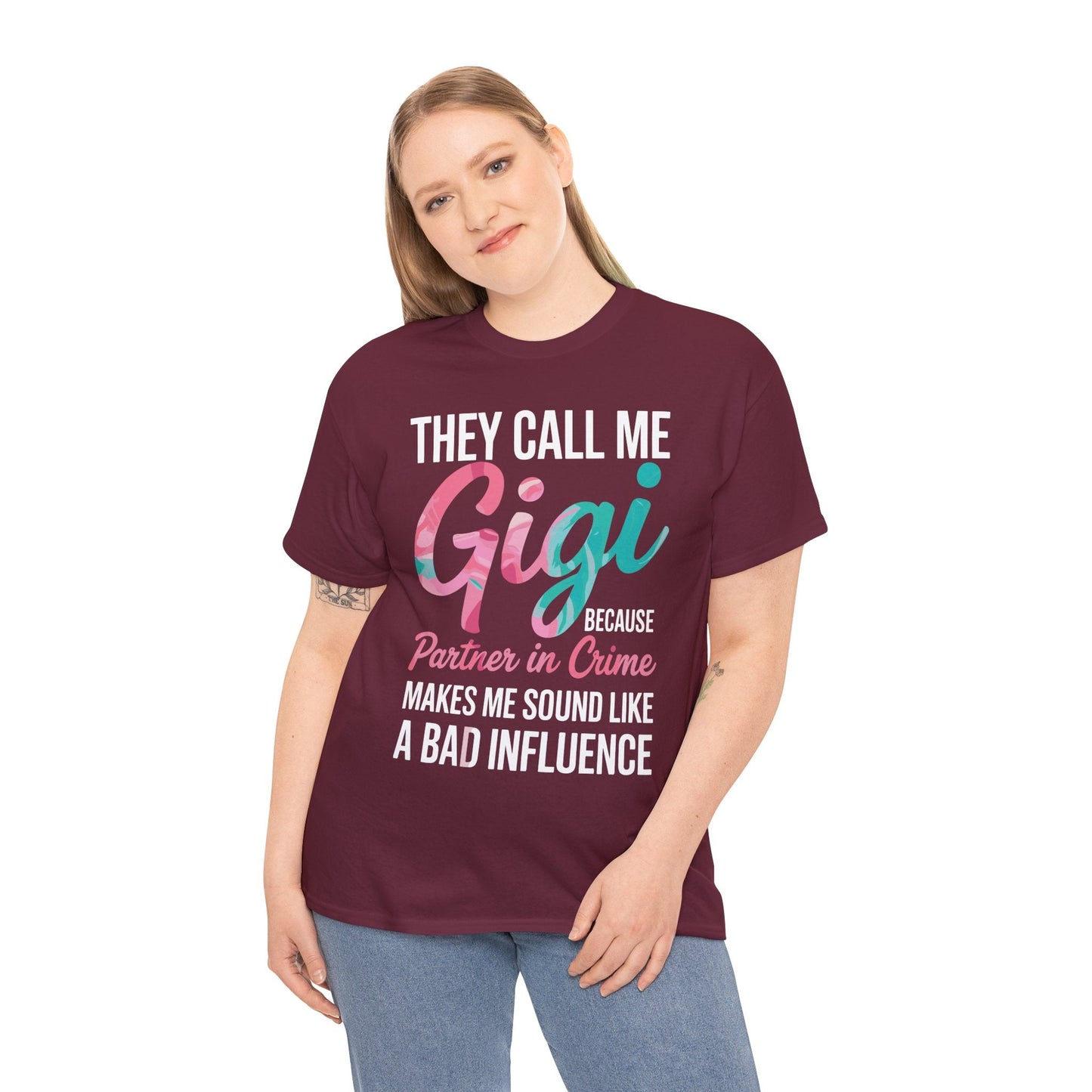 They Call Me Gigi Because Partner In Crime Shirt Mothers Day T-Shirt