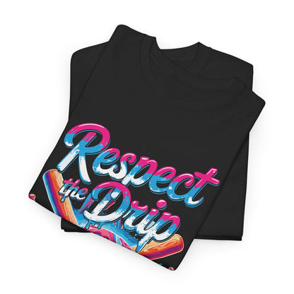 Baseball Drip For Boys Ice Cream Respect The Drip Baseball T-Shirt