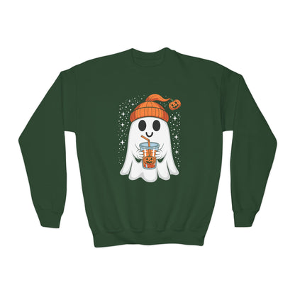 Halloween for Kids Cute Fall Ghost Sweatshirt