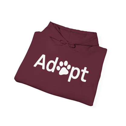 Adopt A Shelter Pet Cat Dog Adoption Animal Rescue Hoodie