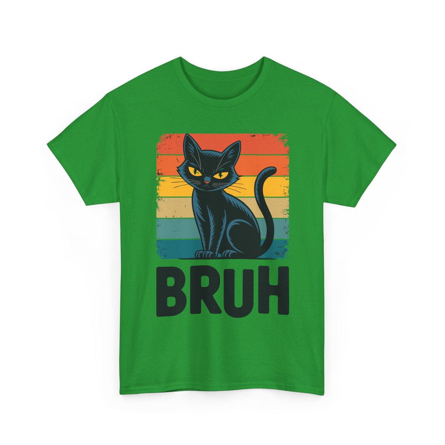 Funny Cat Bruh For Teens Boys Girls Men Women Meme Graphic T-Shirt