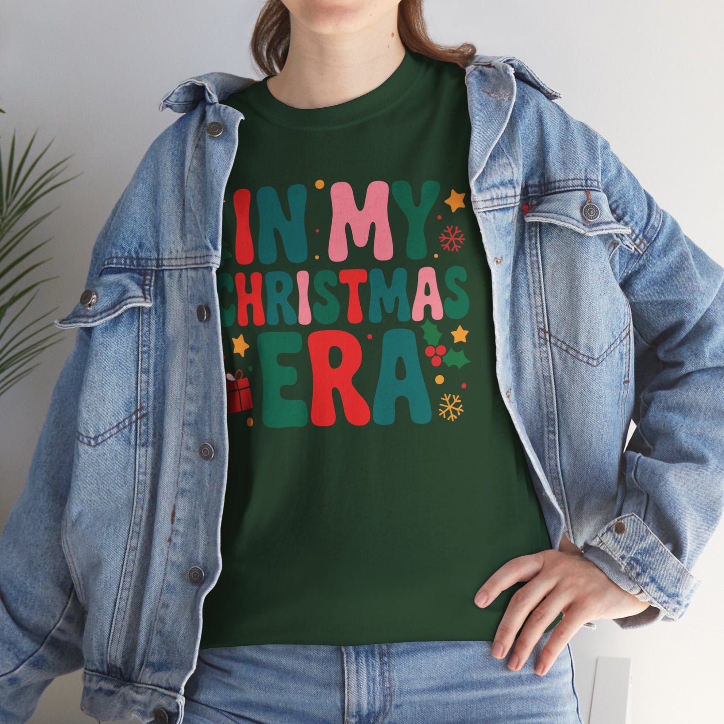 In My Christmas Era Cute Groovy Christmas Holiday Xmas T-Shirt