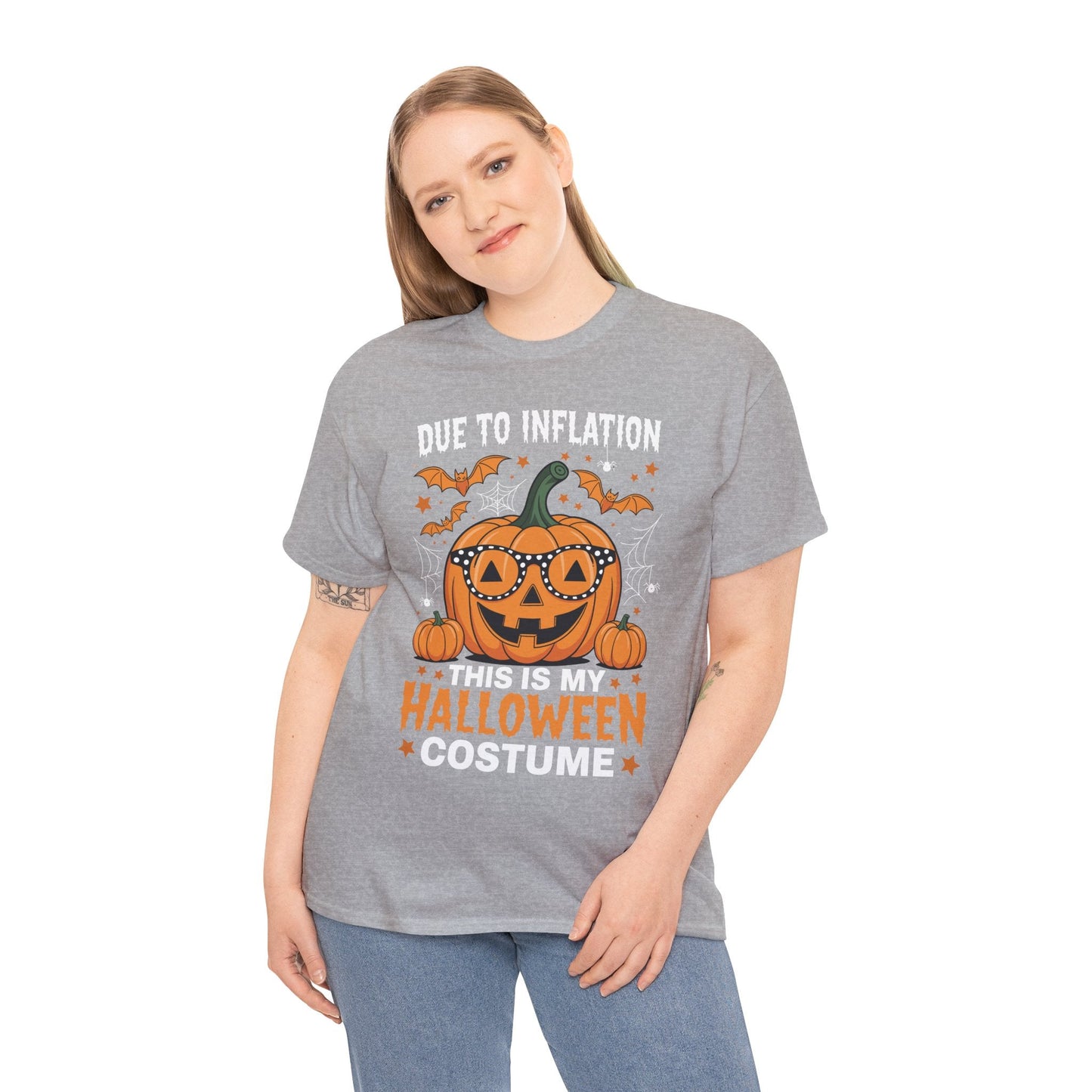 Pumpkin Halloween Costume Men Women Funny Halloween 2025 T-Shirt