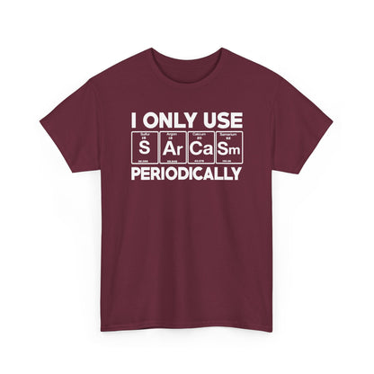 Sarcasm Periodic Table Element Weird Science Joke Gift T-Shirt