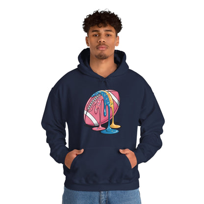 Football Drip For Lineman WR QB RB Ice Cream Sprinkles Hoodie