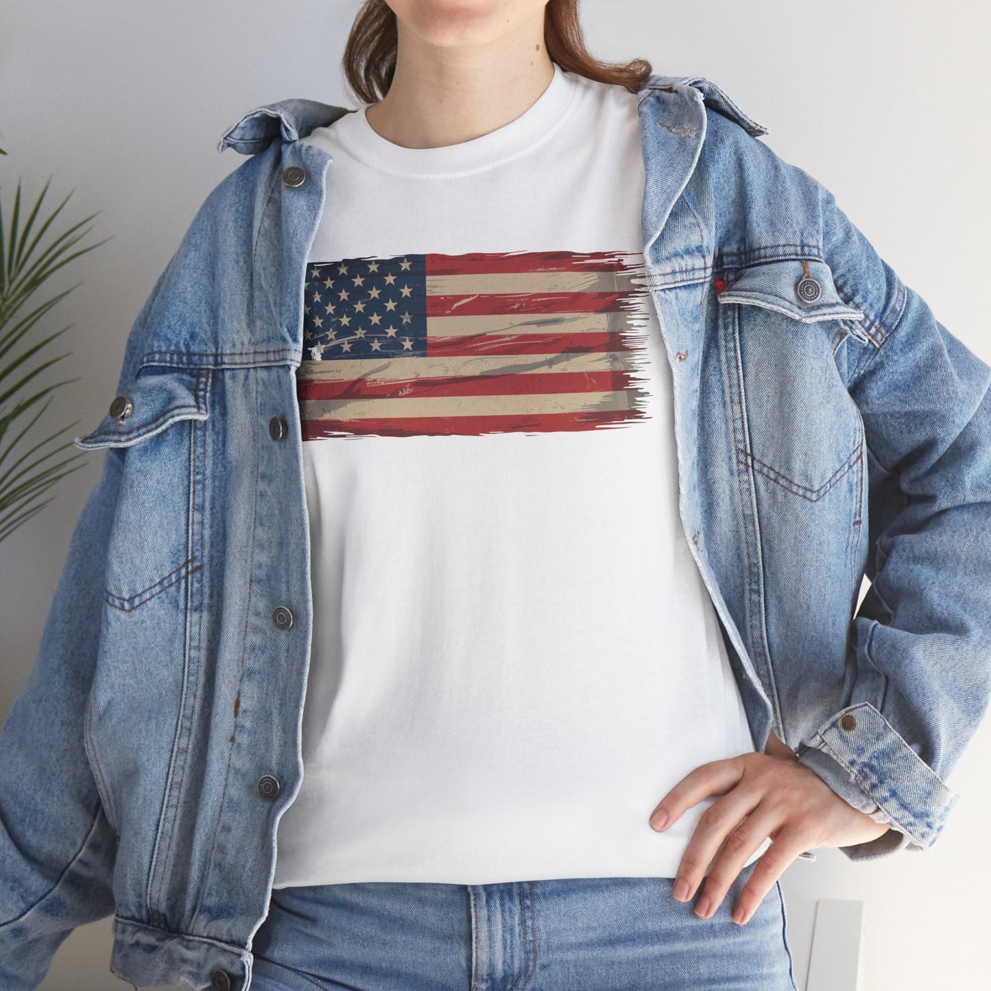 American Flag USA United States of America US 4th of July T-Shirt