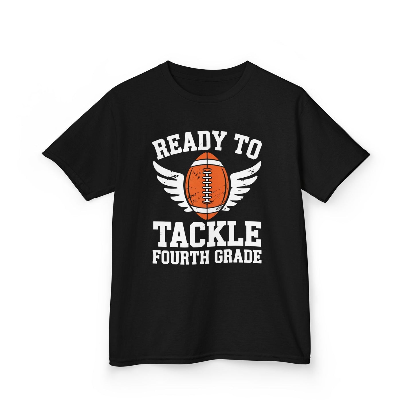 Ready To Tackle Fourth Grade Back To School Football T-Shirt