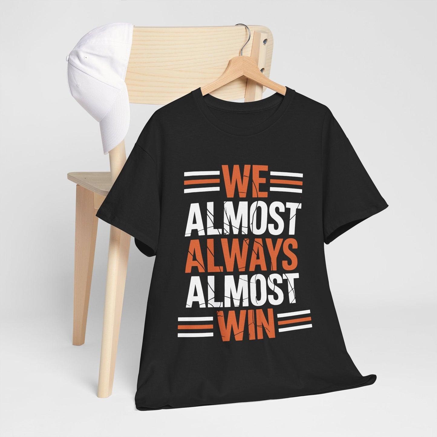 Funny Cleveland Throwback We Almost Always Almost Win Football Fans Lovers T-Shirt