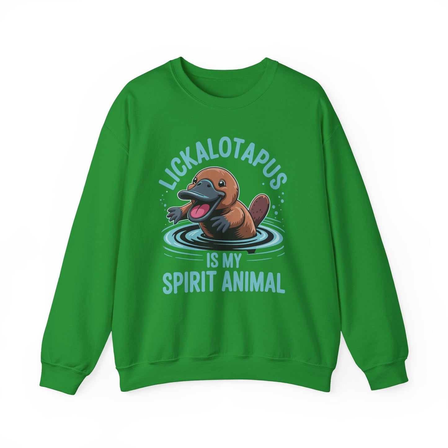 Vintage Funny Lickalottapus Is My Spirit Animal Lovers Meme Sweatshirt