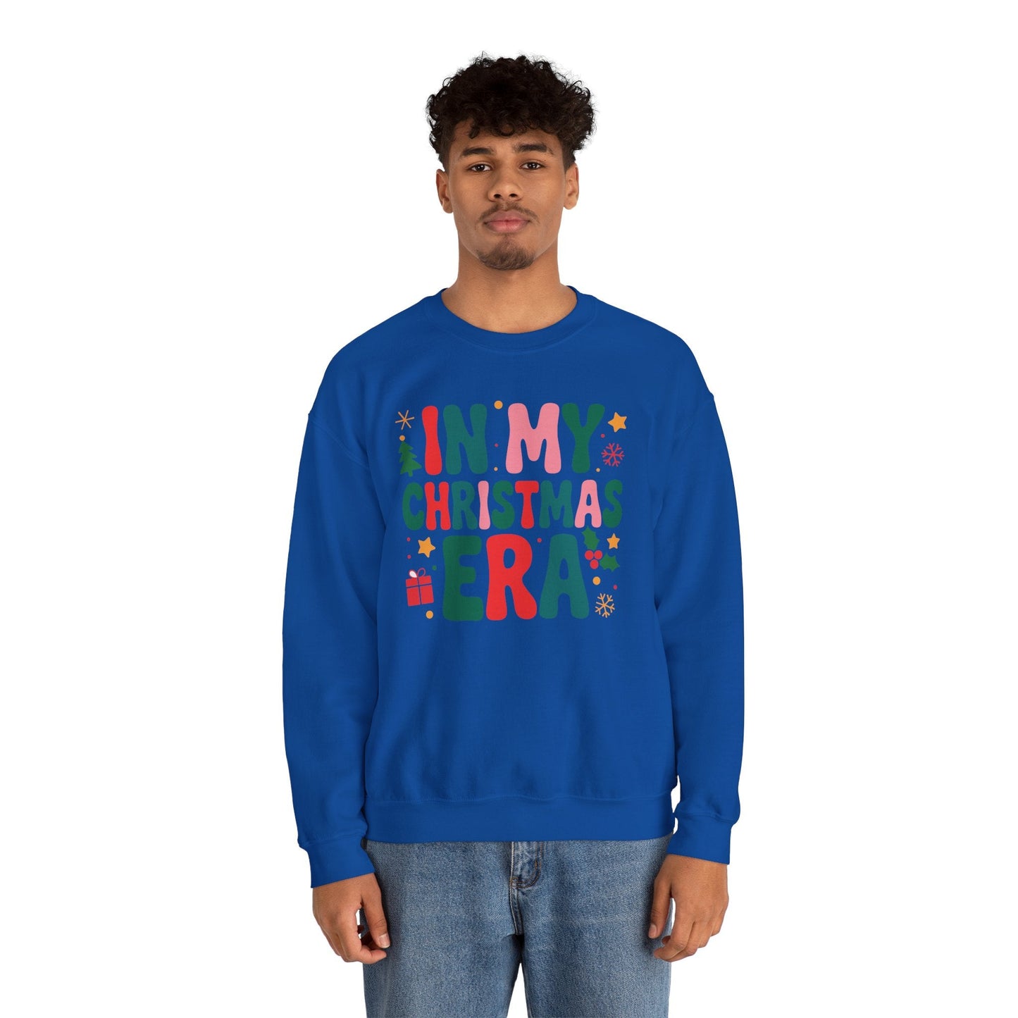 In My Christmas Era Cute Groovy Christmas Holiday Xmas Sweatshirt