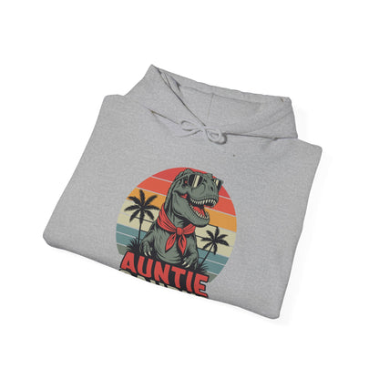 Auntiesaurus T Rex Dinosaur Auntie Saurus Family Matching Hoodie