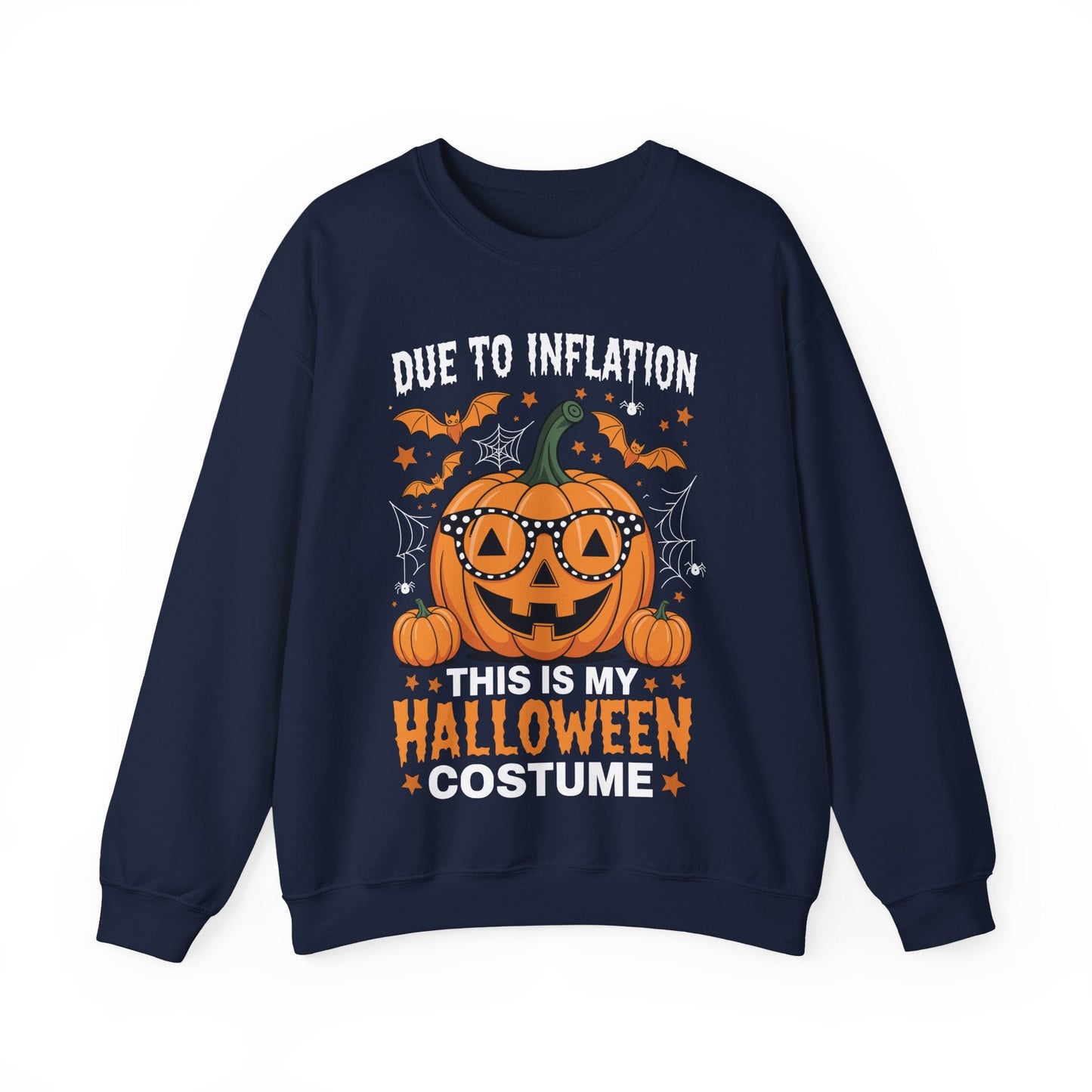 Pumpkin Halloween Costume Men Women Funny Halloween 2025 Sweatshirt