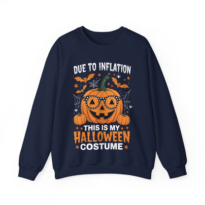 Pumpkin Halloween Costume Men Women Funny Halloween 2025 Sweatshirt