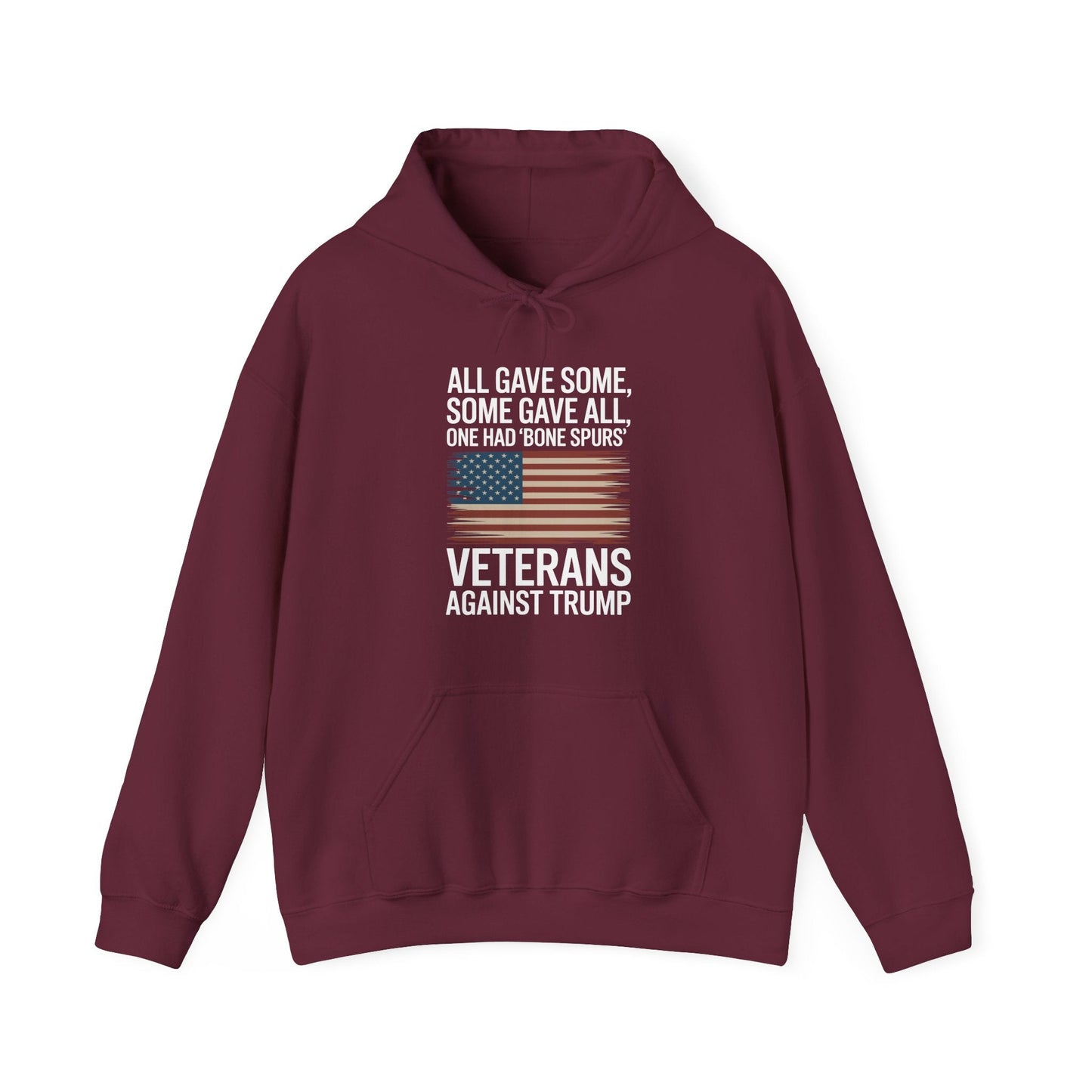Veterans Against Trump Anti Trump Political Protest Hoodie
